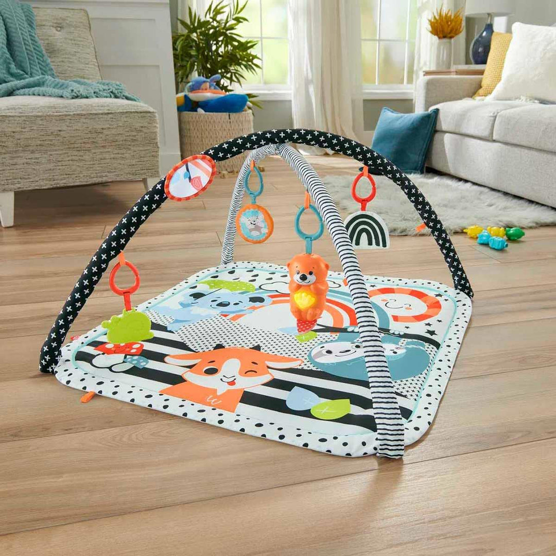 Fisher-Price 3-In-1 Musik, Glow und Grow Fitnessstudio
