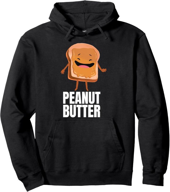 Peanut Butter Costumes Halloween Matching Couple Pajamas Pullover Hoodie