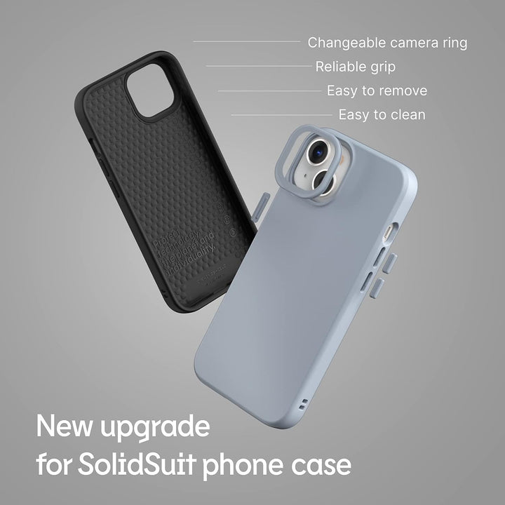 RhinoShield Case kompatibel mit [iPhone 13 Pro] | SolidSuit - Stossdämpfende & schlanke Schutzhülle