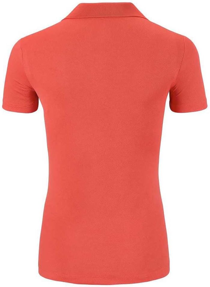 Odlo Damen F-Dry Kurzarm Polo Shirt S Cayenne, S Cayenne