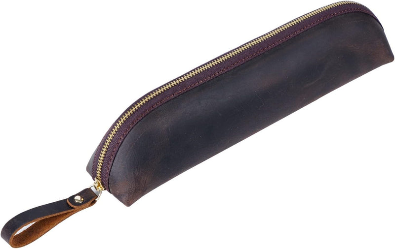 Su.B Federmäppchen - Federtasche - Etui aus Leder - Hergestellt aus Hochwertigem Leder - Passend für