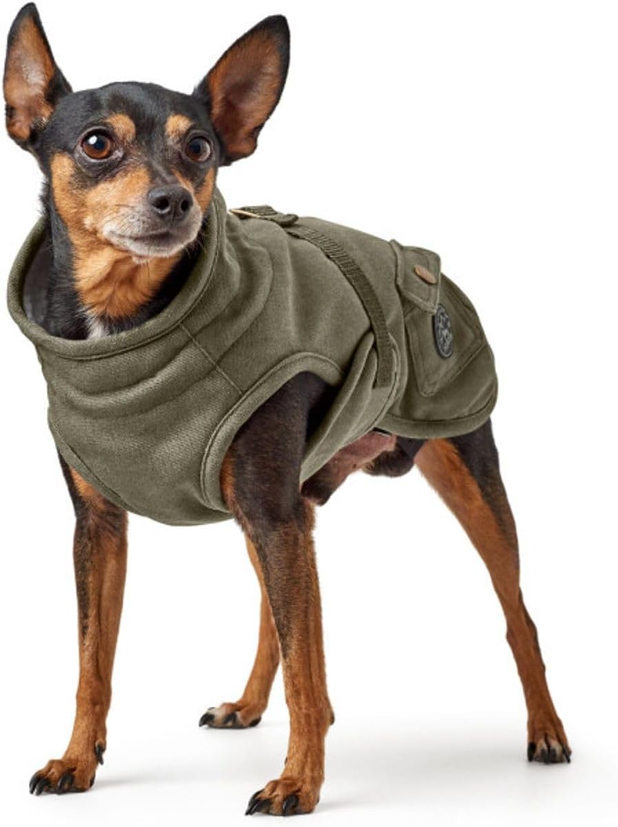 HUNTER UPPSALA TREND Hundemantel, Parker, mit Baumwolle, gefüttert, 55, khaki khaki 55, khaki 55