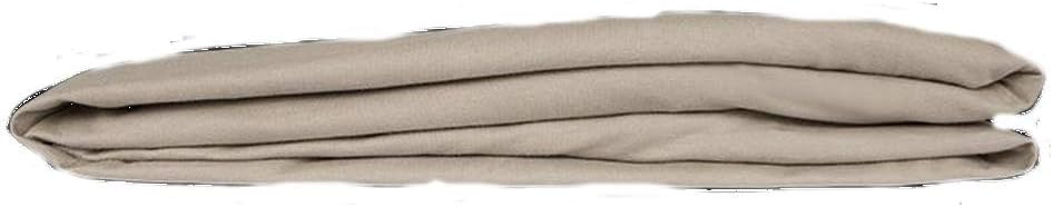 Kayori Shizu Jerseyspannbettlaken für Boxspringtopper 12cm Steg Grösse 180x200-220cm Farbe Sand Uni