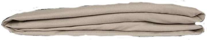 Kayori Shizu Jerseyspannbettlaken für Boxspringtopper 12cm Steg Grösse 180x200-220cm Farbe Sand Uni