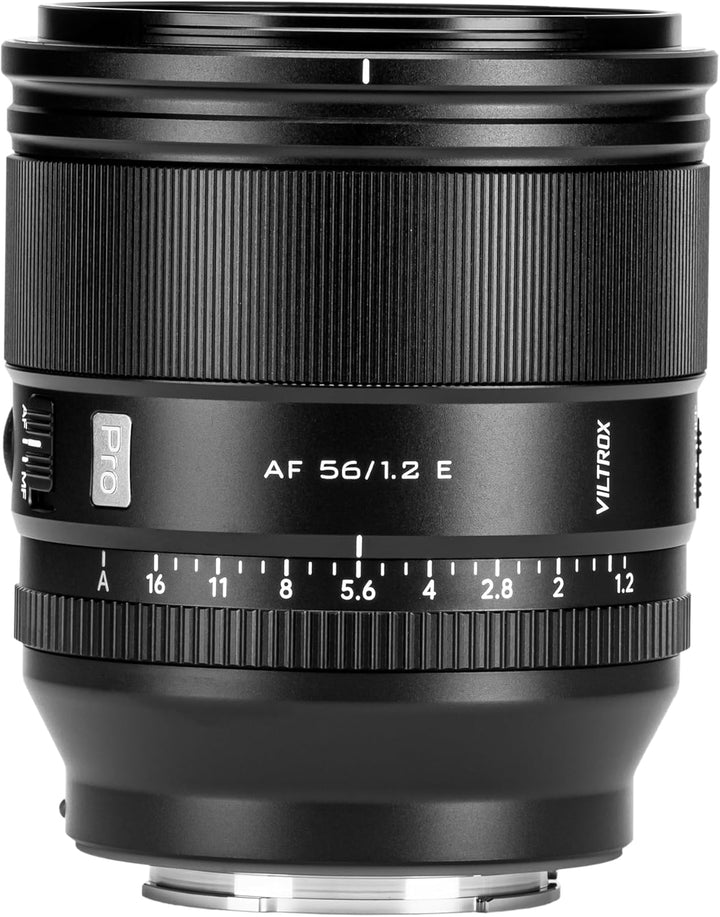 VILTROX 56mm F1.2 Pro E,AF 56mm f1.2 E Mount Objektiv für Sony,Autofokus APS-C Objektiv für Sony a7S