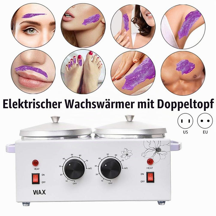 Wachs Haarentfernung Wachswärmer Doppelte PTC-Heizung Mit