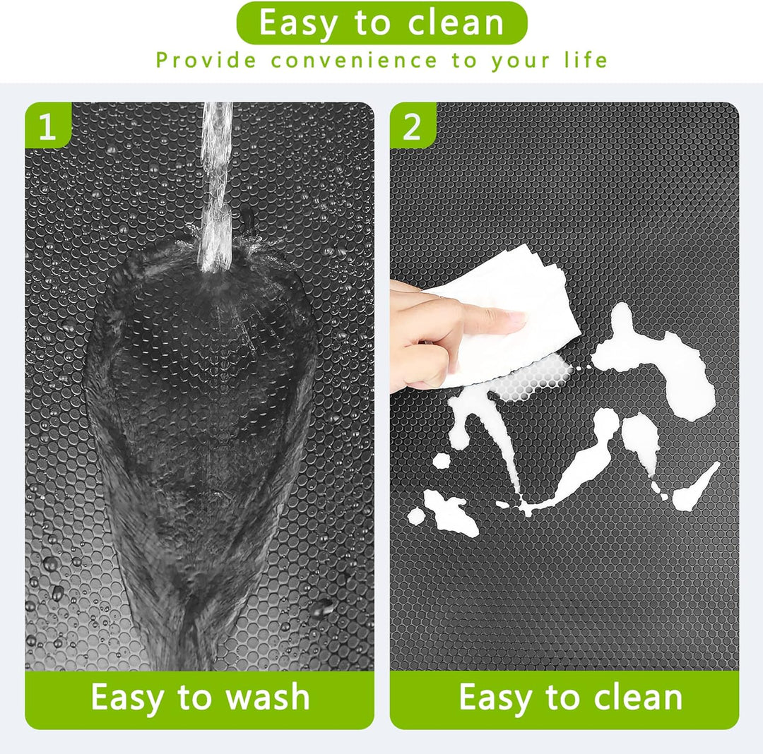 Shelf Liner Küchenschubladenmatten, nicht klebende EVA-Kühlschrankauskleidungen mit wasserdichtem, h