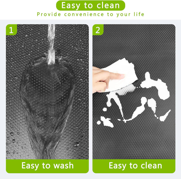 Shelf Liner Küchenschubladenmatten, nicht klebende EVA-Kühlschrankauskleidungen mit wasserdichtem, h