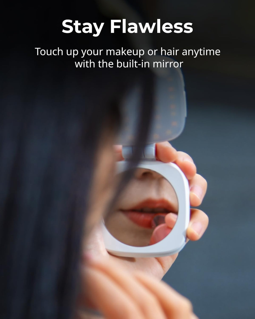 SMALLRIG Vibe P48 LED Video Light Magnetisches Selfie-Licht für iPhone, Telefonlicht mit Spiegel, So