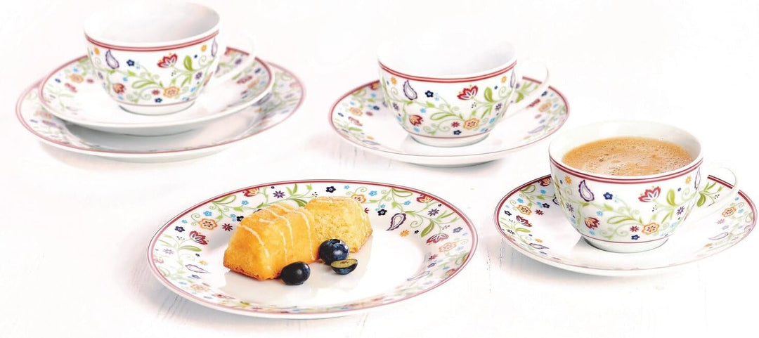 Ritzenhoff & Breker Kaffeeservice Doppio Shanti, 18-teilig, Kaffeeservice