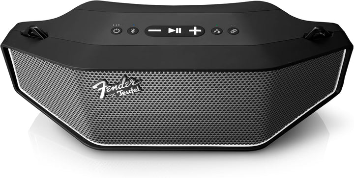 Teufel Fender x ROCKSTER Cross 2 Tragbarer Bluetooth Lautsprecher | für drinnen und draussen, mit La