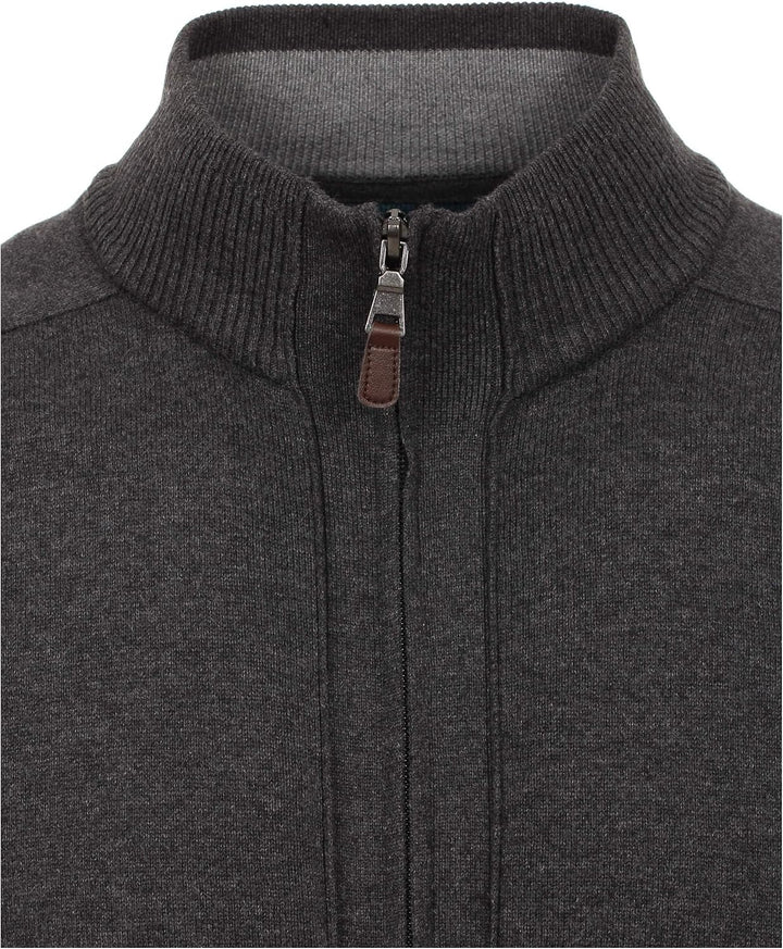 Redmond Strickjacke Uni S 79 Grau, S 79 Grau