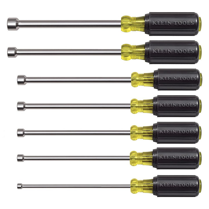 Klein Tools Inc 647 M Magnetischer Spitze Nussschraubendreher-Set, 7 Stück