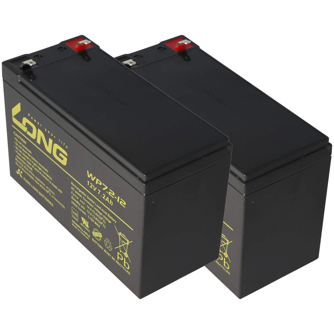 Kung Long Akkusatz passend für APC RBC48, SUA750I, SMT750I, DLA750I, UPS-750T, UPS-750THV, UPS-750TL