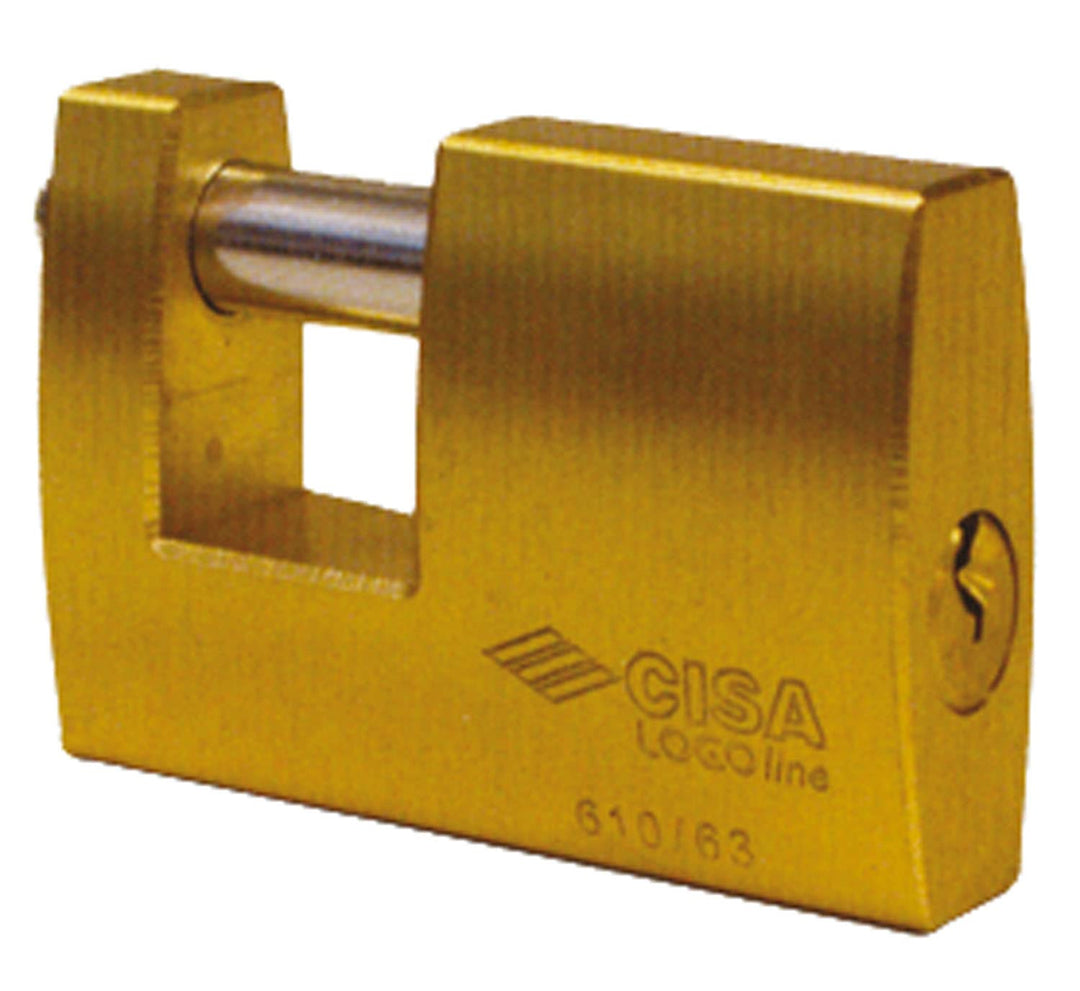 Cisa 21610.50.0 - Vorhängeschloss, rechteckig, 50 mm