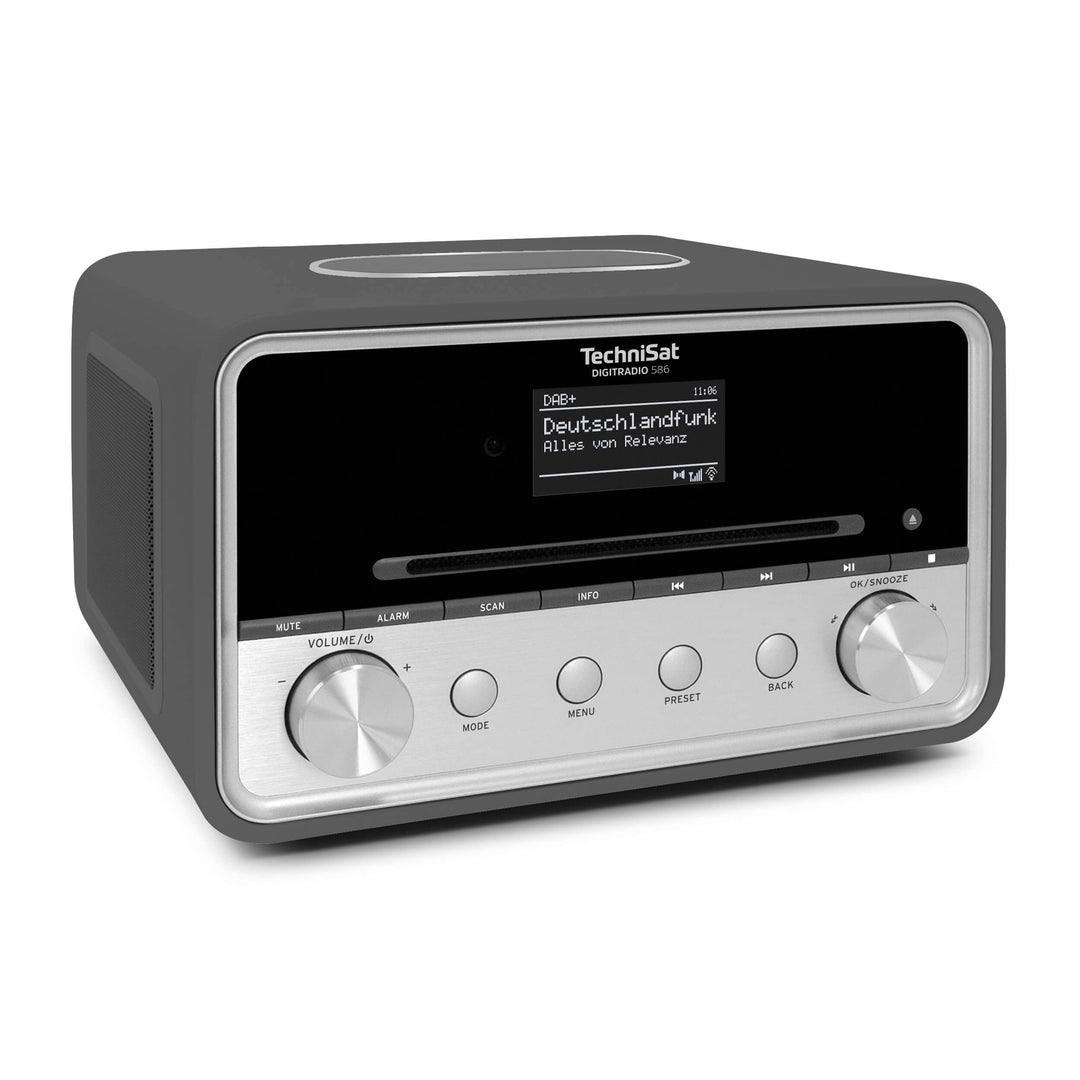 TechniSat DIGITRADIO 586 – DAB+ Hybridradio (Internetradio, UKW, Bluetooth, Spotify, Wireless Chargi
