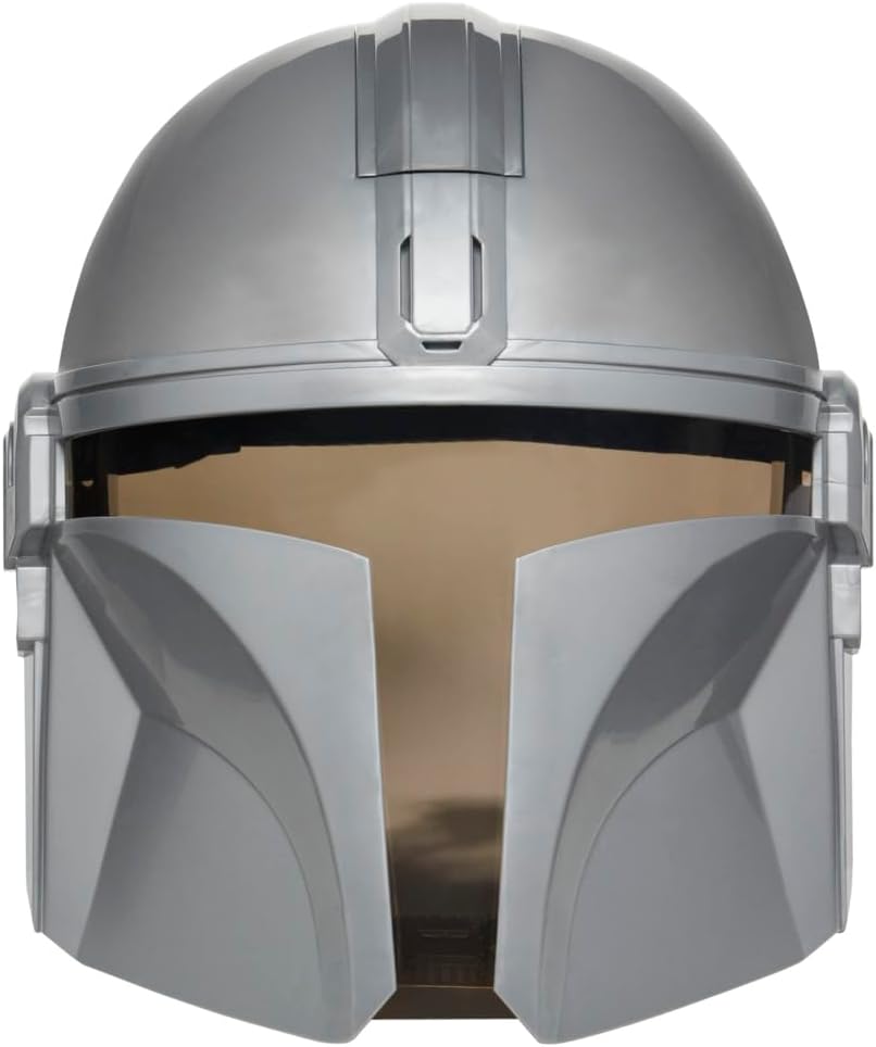 Star Wars The Mandalorian Elektronische Maske, Mandalorianer Kostüm-Accessoire mit Sätzen und Sounds