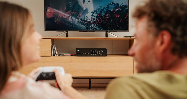 Teufel Ultima 40 Kombo 3 Power Edition - HiFi 2.1 Stereo System mit Mächtiger Subwoofer und CD Recei