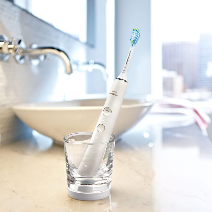 Philips Sonicare Elektrische Schallzahnbürste mit App, weiss White & White, White & White