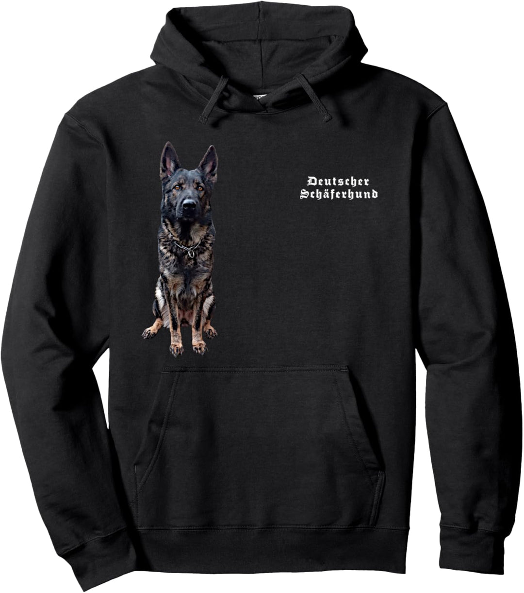 Schäferhund Hunde Sprüche Hundefreunde Hundemotiv Pullover Hoodie