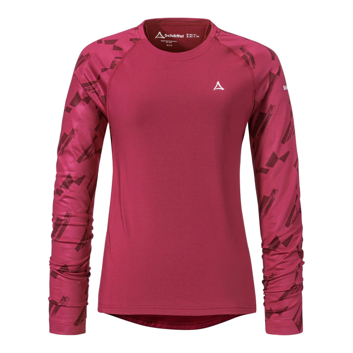 Schöffel Damen Lakata Trail Longsleeve 36 Merlot, 36 Merlot