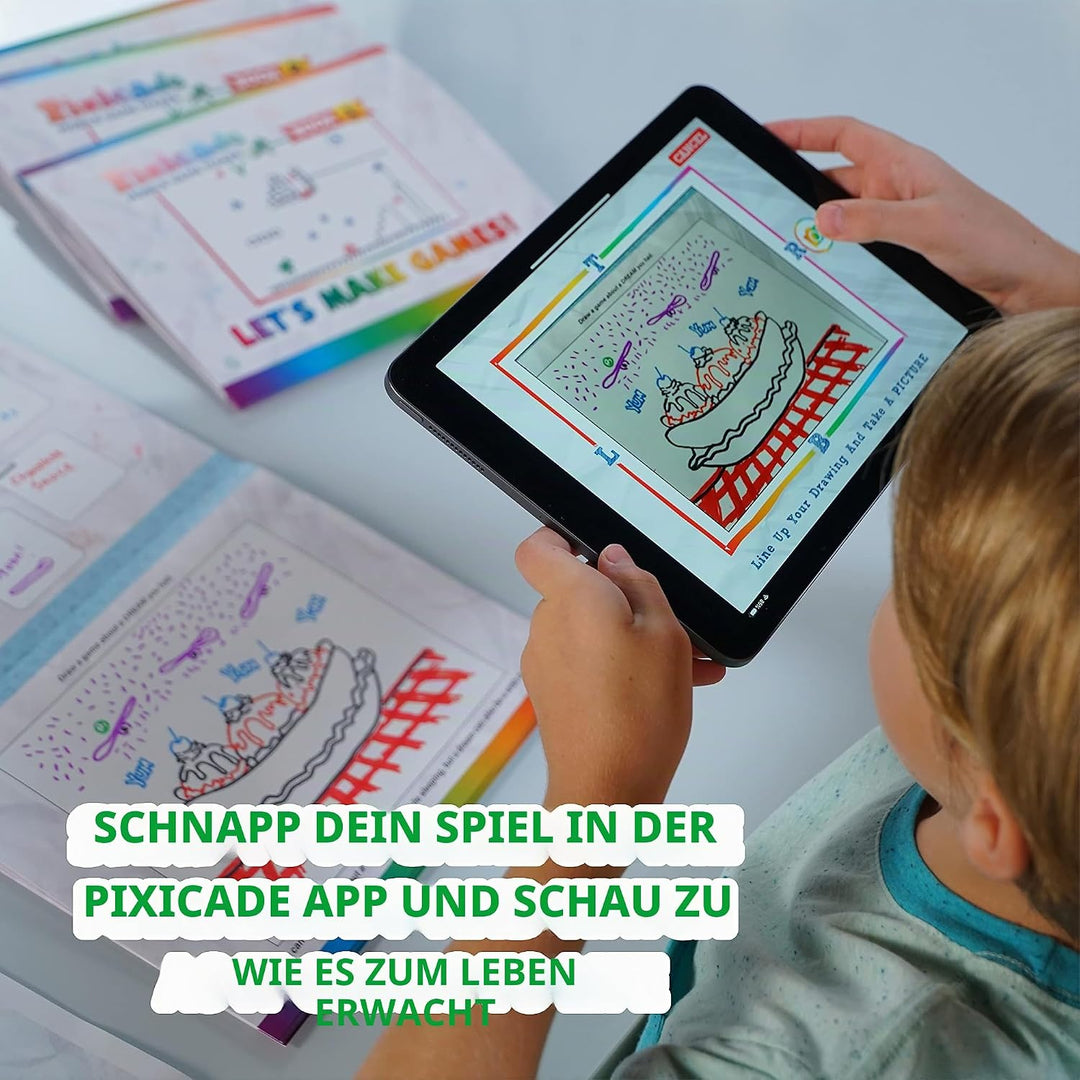Abacus Brands Pixicade – erstelle und Spiele Deine eigenen Videospiele