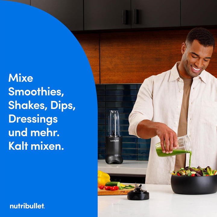 nutribullet personal blender, der leistungsstärkste Mixer für eine Portion, 1000 Watt und leiser Mot