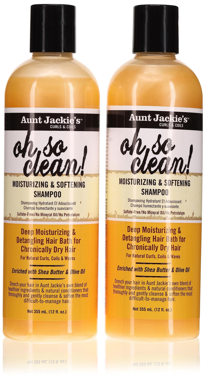 2x Tante Jackies Oh So reinigen Shampoo 12oz (354ml)(2er Pack) 354 ml (2er Pack), 354 ml (2er Pack)
