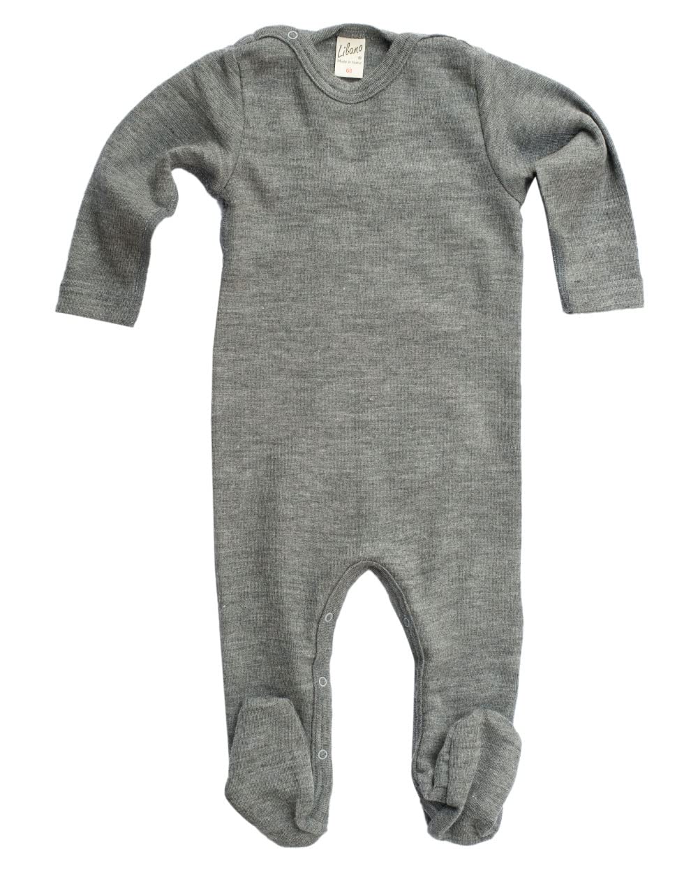 Lilano, Ganzkörperbody/Overall, 70% Wolle (kbT), 30% Seide, 210 gr./m² Grau 62, Grau 62