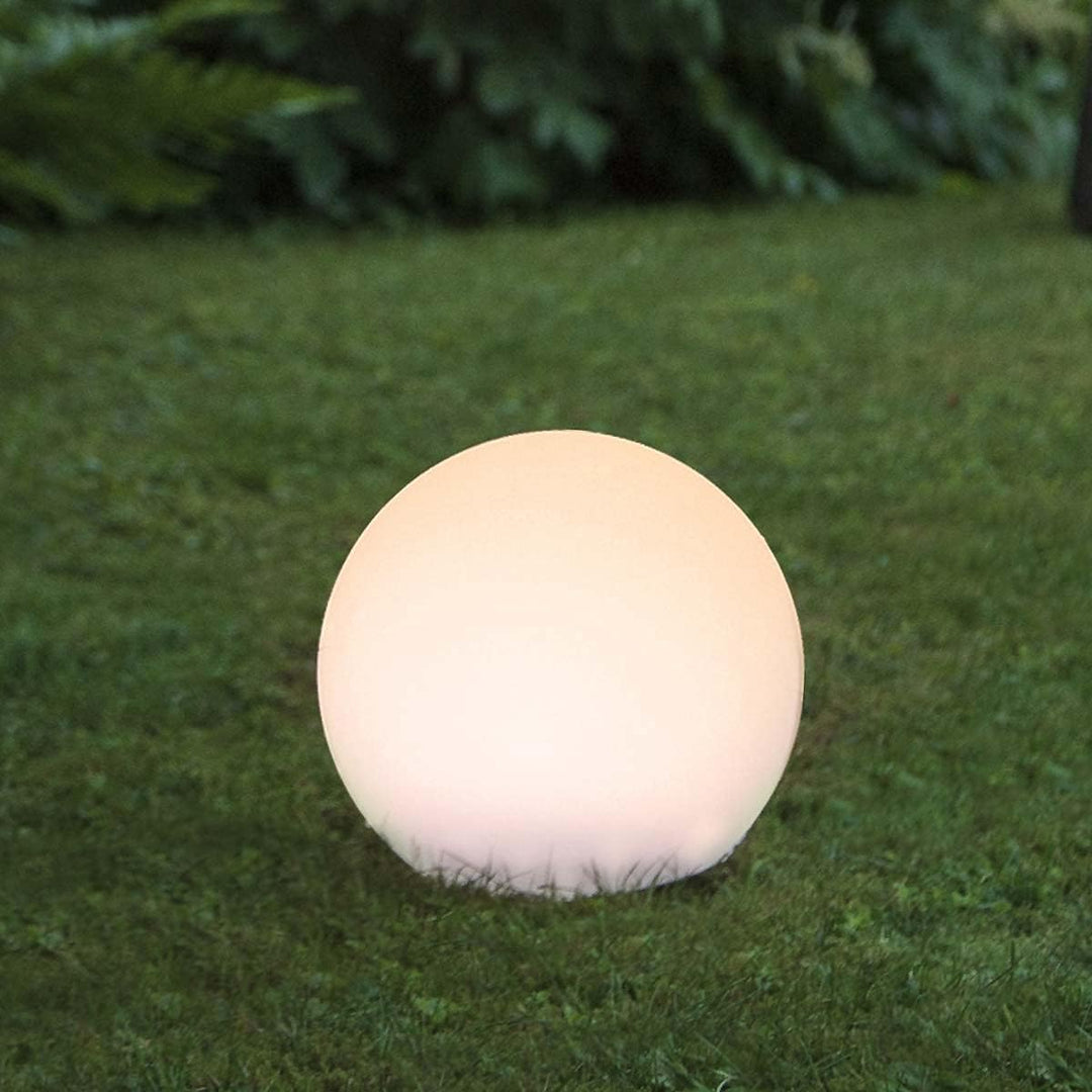 Star Solar-Kugel-Leuchte 481-81, Weiss, ca 23 x 25 cm ca 23 x 25 cm Weiss, ca 23 x 25 cm Weiss