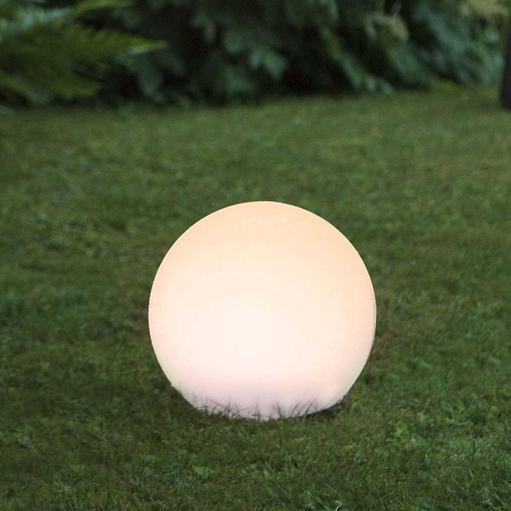 Star Solar-Kugel-Leuchte 481-81, Weiss, ca 23 x 25 cm ca 23 x 25 cm Weiss, ca 23 x 25 cm Weiss