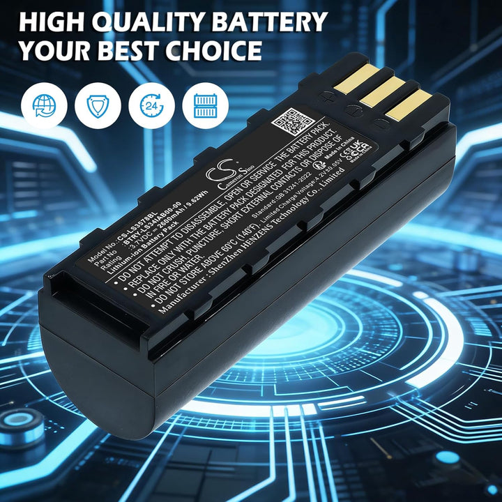 CS-LS3578BL Akkus 2600mAh Kompatibel mit [Honeywell] 8800, für [Symbol] DS3478, DS3578, DSS3478, LS3