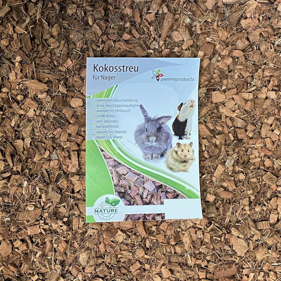 Kokoseinstreu grob 100 Liter (EUR 0,54/Liter), Kokoschips, Einstreu geeignet als Käfig Bodenbedeckun