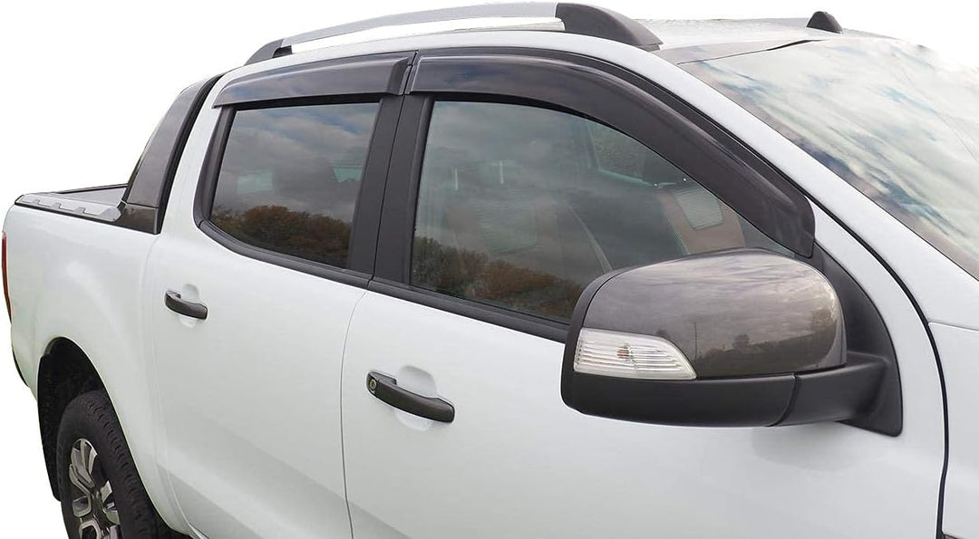 Windabweiser für Ford Ranger Wildtrak T6 T7 T8 2012-2022 Raptor Wildtrak XL XLT Limited Tremor Plati