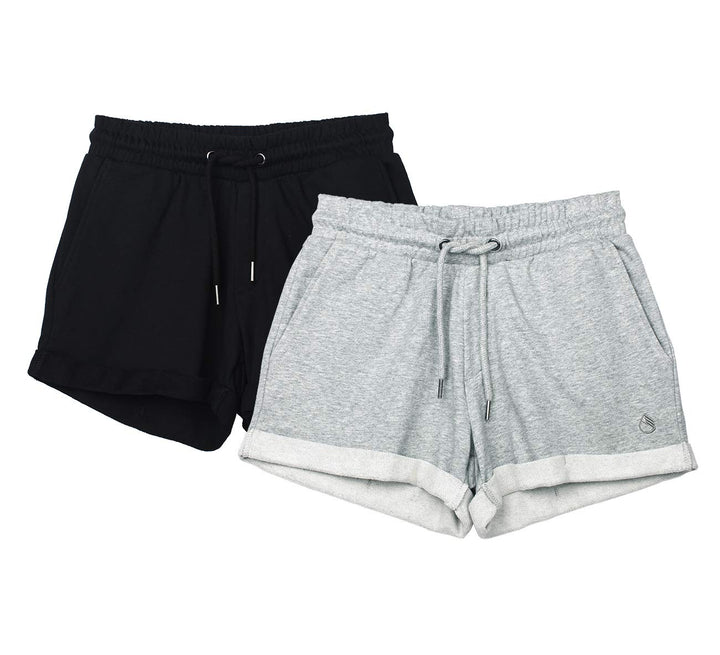 icyzone Damen Sportshorts Kurze Sporthose Atmungsaktive Laufshorts Bequeme Trainingsshorts für Fitne
