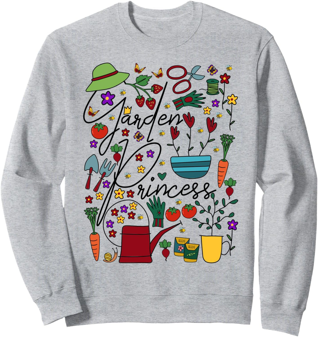 Gartenprinzessin Gartenkönigin Garden Princess Garden Queen Sweatshirt