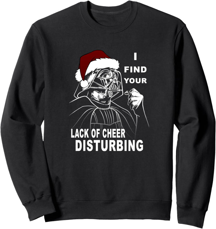 Star Wars Vader Santa Lack Of Holiday Cheer Christmas Sweatshirt