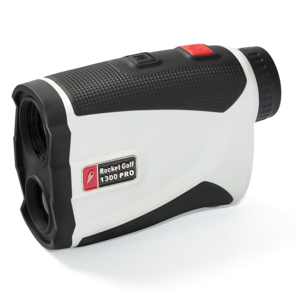 Golflaser.de - Golf Laser Entfernungsmesser Birdie 1300 Pro White - FlagFinder - 1300m Reichweite -