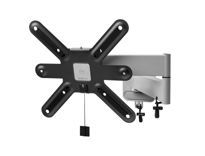 One for All voll bewegliche TV-Wandhalterung (WM6254) Silber, Silber