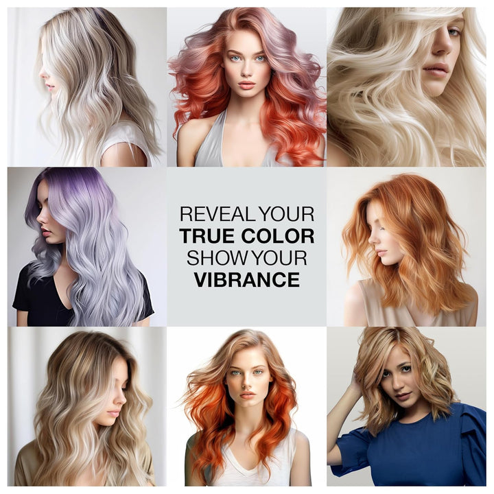 GK HAIR Color Crème 912 SILBER SUPERLIGHTENER 100 ml | 100% Grauhaarabdeckung Haarfarbe | Semi, Demi