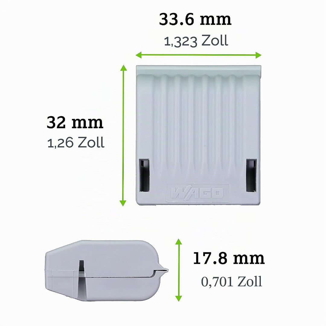 207-1331 | WAGO Gelbox für Steckverbinder der Serie 221 und 2773 | Feuchtigkeitsschutz | IPX8-zertif