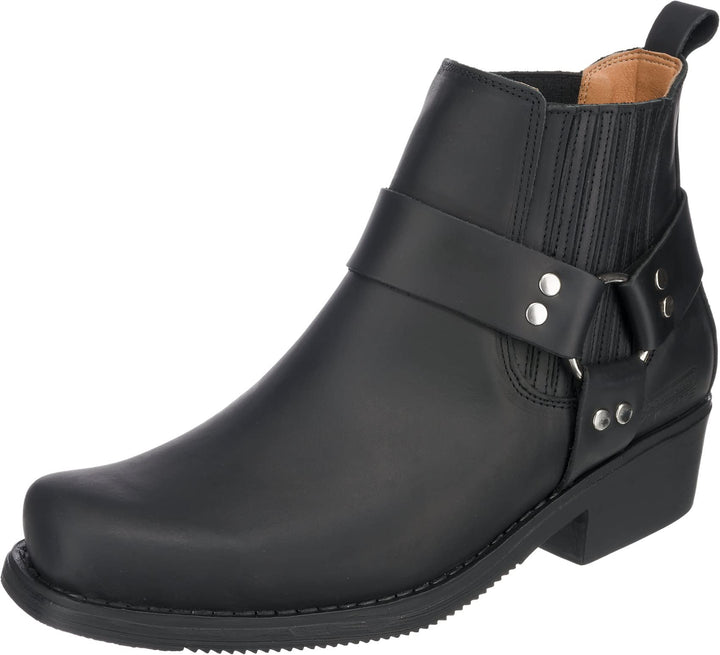 Kochmann City Biker Schuhe 47 EU Schwarz, 47 EU Schwarz