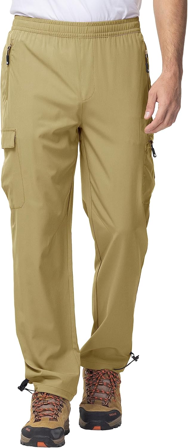 YSENTO Herren Wanderhose Outdoorhose Trekkinghose Sommer Leichte Atmungsaktiv Schnell Trockend Funkt