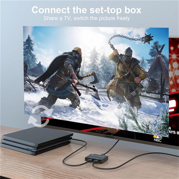 8k DP1.4 Splitter 2 in 1 | 1.4 Splitter-Konverter,8k@30hz 4k@120hz 2k@144hz Displayport Adapter, hoh