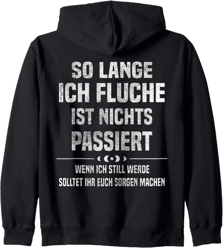 So lange ich Fluch ist nichts Passiert Handwerker lustiges Kapuzenjacke
