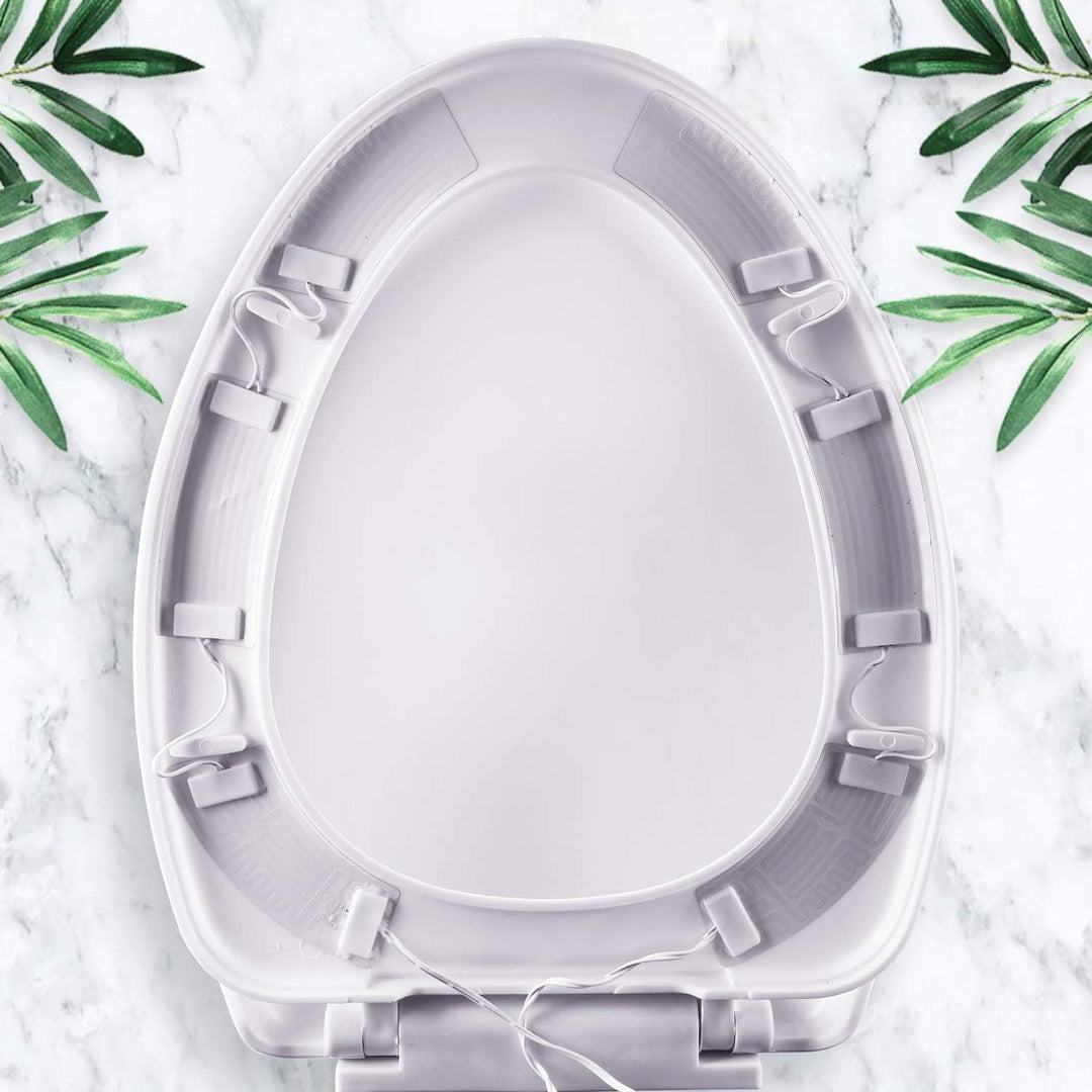 beheizbare Klobrille - wasserdichter verlängerter WC-Sitzwärmer - universell passend für die meisten