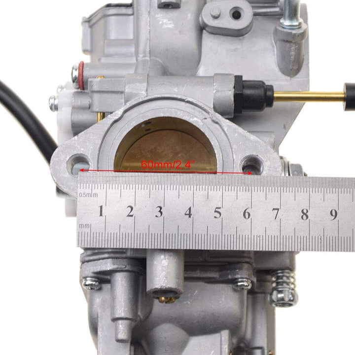 WOOSTAR PV36 Vergaser 36mm mit Handdrossel Ersatz für 1987-2004 Warrior 350 YFM350 BW350 1987-1998 B