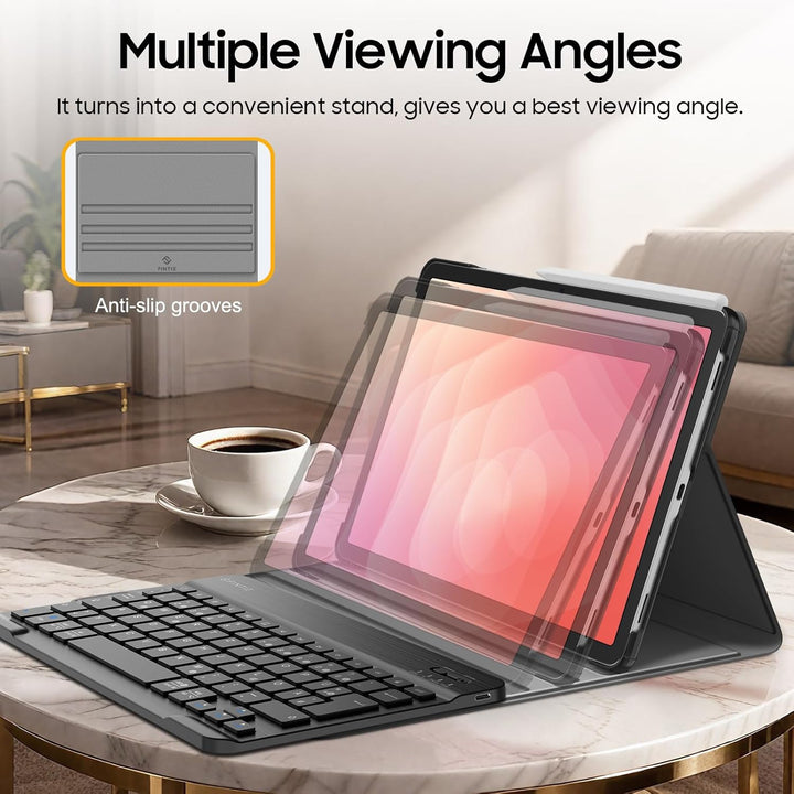 FINTIE Tastatur Hülle für Samsung Galaxy Tab S11 2025 11 Zoll Tablet SM-X730/X736, Keyboard Cover mi