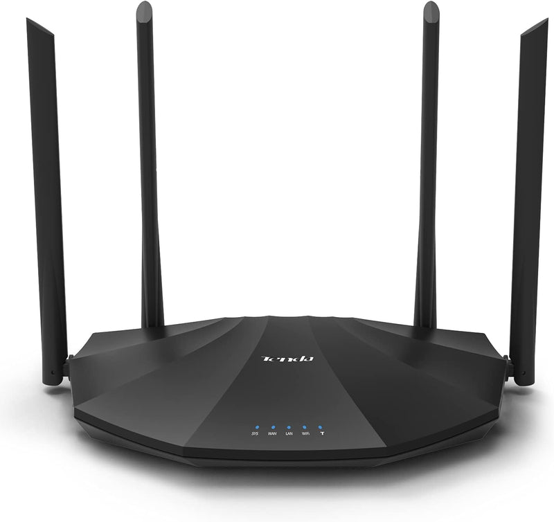 Tenda AC19 WLAN Router DualBand Gigabit Router, （AC2100 2.4 GHz 300Mbps, 5GHz 1733Mbps, 4 Gigabit LA