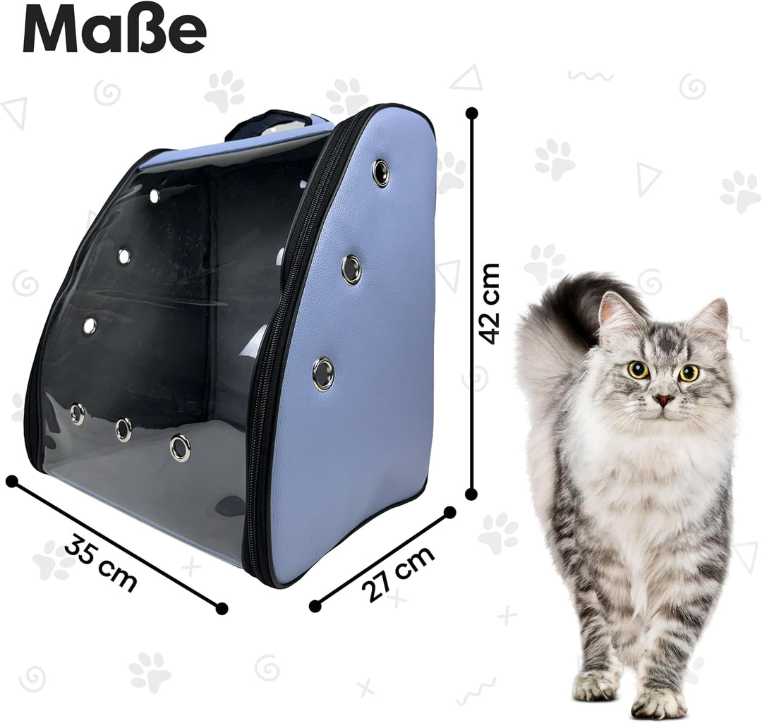 EVE Textile Hunderucksack | Katzenrucksack | Hundetasche | Katzentasche | Hunde Wanderrucksack | Kat